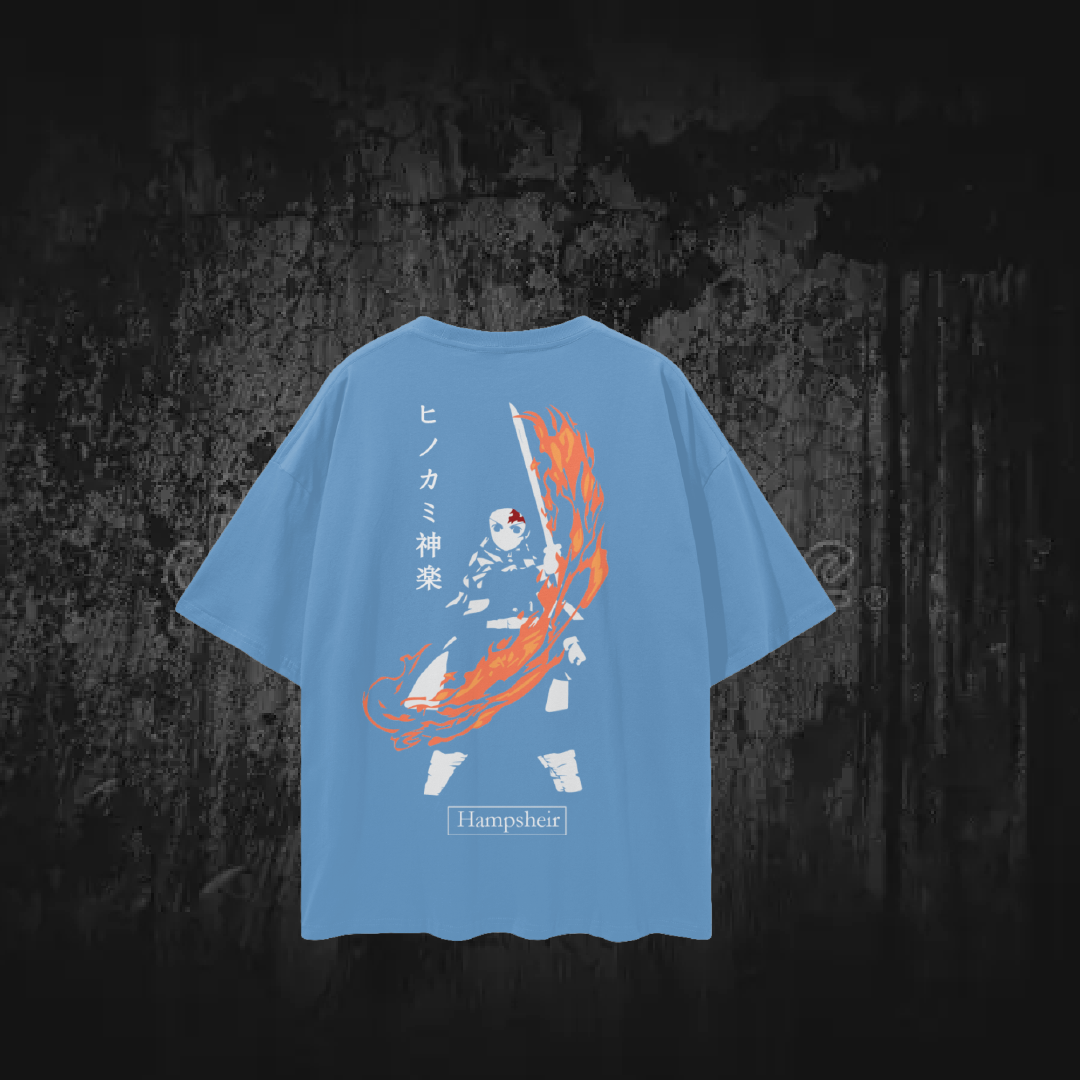 Tanjiro - Hinokami Kagura Oversized Tee