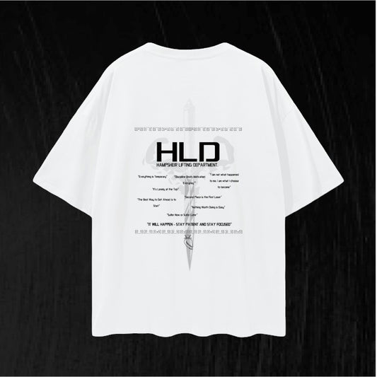 Hampsheir Lifting Dept. Dagger Oversized Tee