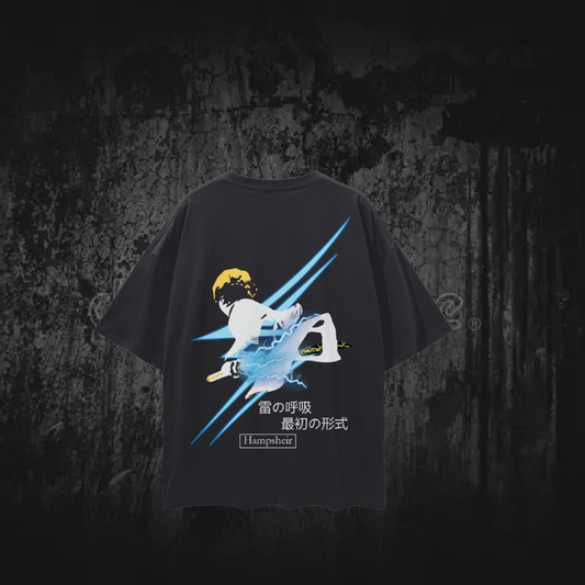 Zenitsu - Thunder Breathing Oversized Tee