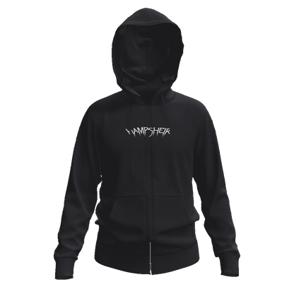 Hampsheir 'Darkness' Zip-Up Hoodie