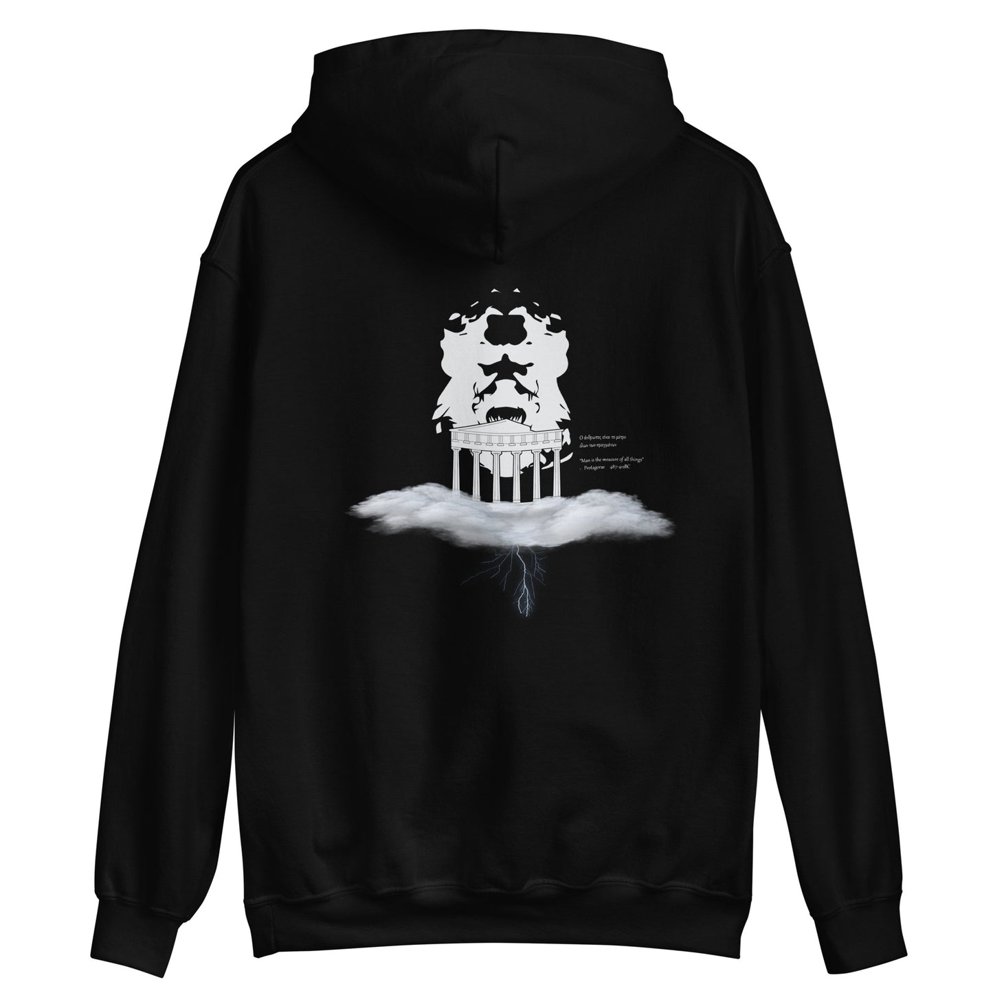 Ancient Greece Zeus Hoodie (Black)